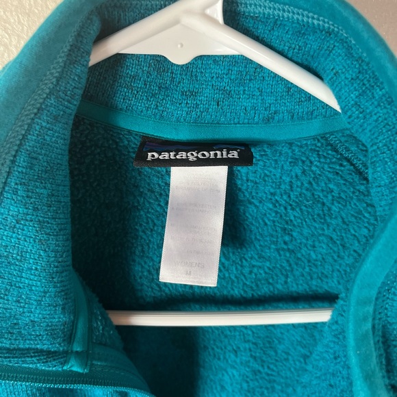 Teal Patagonia Zip-Up - Picture 2 of 4